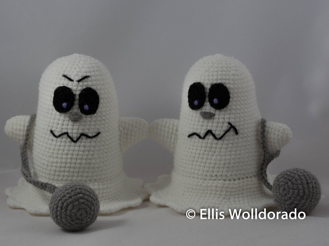 Große Spuker - XL-Gespenster, Amigurumi, Häkelanleitung