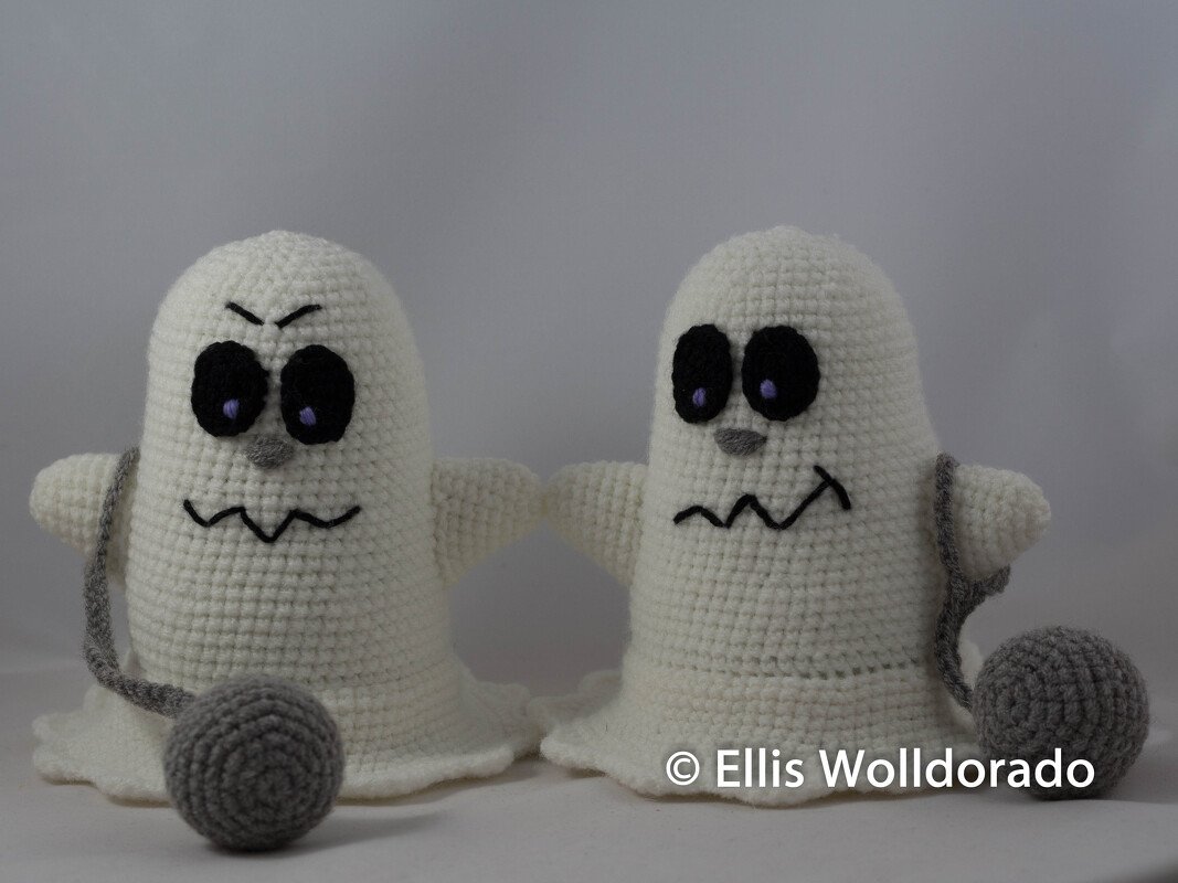 Große Spuker - XL-Gespenster, Amigurumi, Häkelanleitung - Bild 4