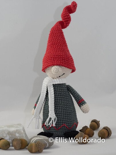 Keinbartwichtel, Amigurumi, Häkelanleitung