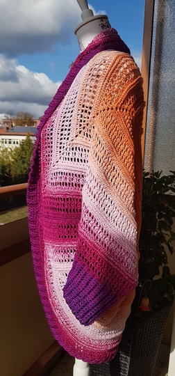 Seelenwärmer „Sameere“, individuelle Größe, Häkelanleitung