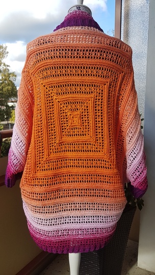 Seelenwärmer „Sameere“, individuelle Größe, Häkelanleitung