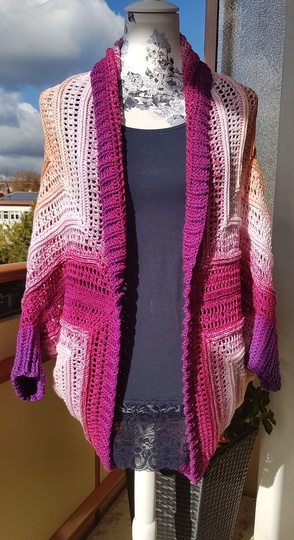 Seelenwärmer „Sameere“, individuelle Größe, Häkelanleitung