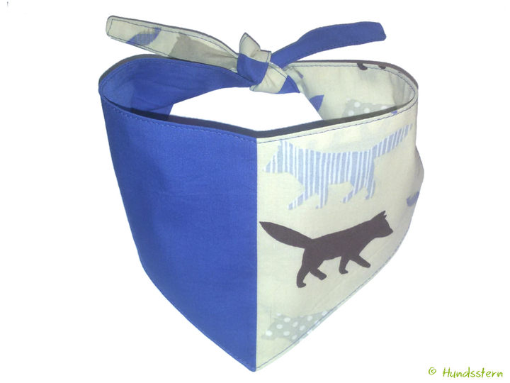 DANDY tie-on: pattern add-on reversible dog bandana sewing pattern