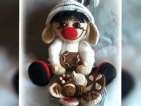 Häkelanleitung Amigurumi / Lecker-Mäulchen der kleine Wichtel / Weihnachten