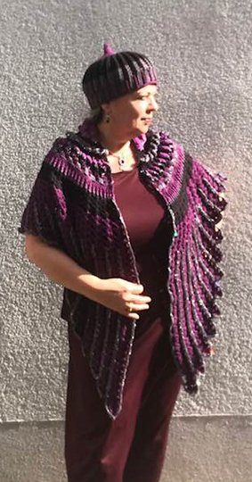 Tuch „Mitternachtsengel“