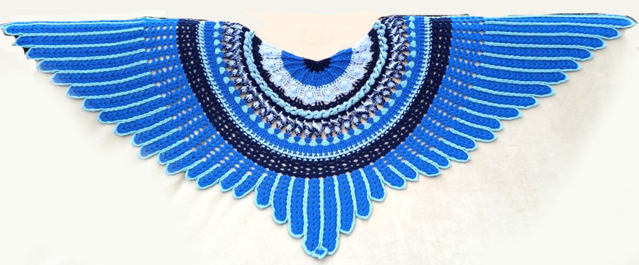 Tuch „Mitternachtsengel“