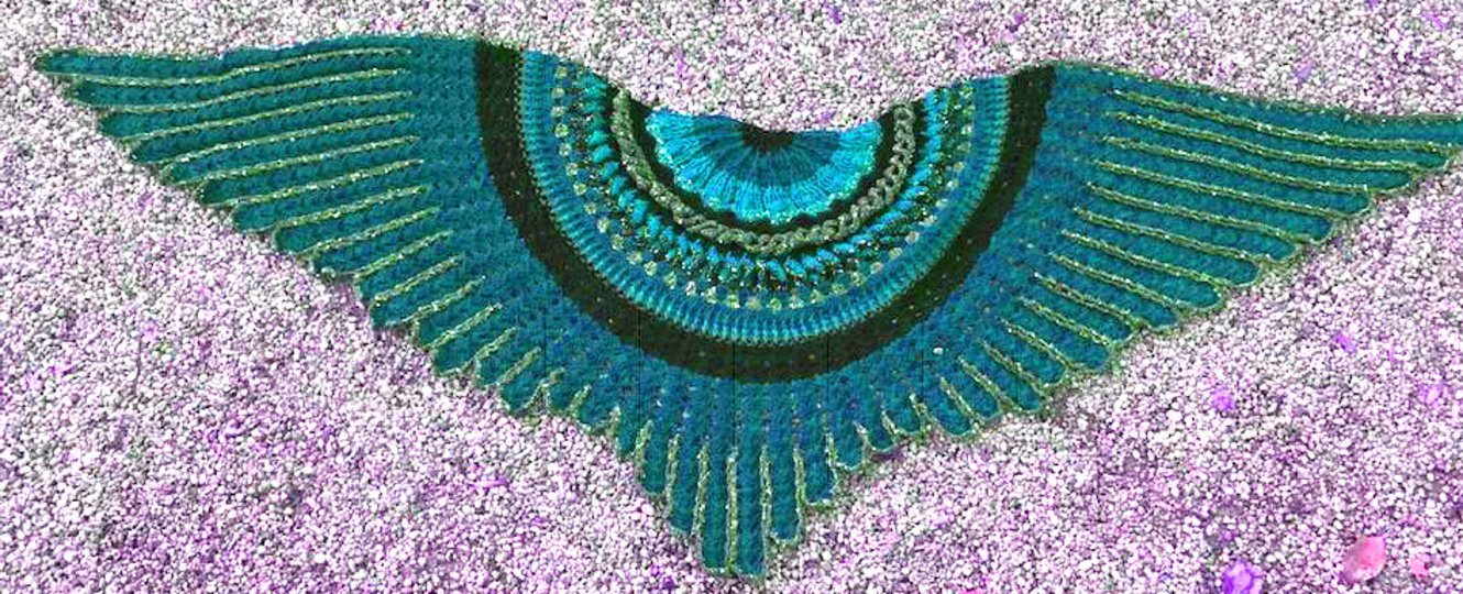 Tuch „Mitternachtsengel“