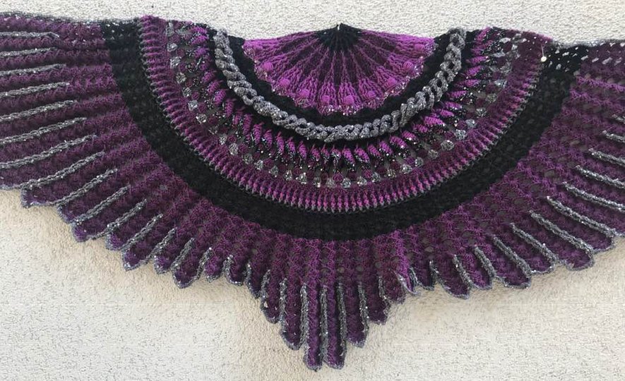 Tuch „Mitternachtsengel“