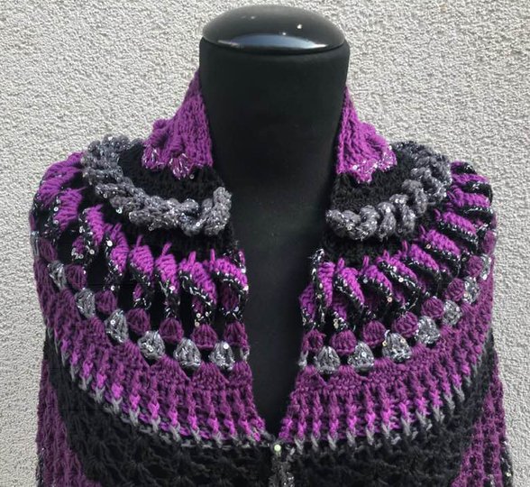 Tuch „Mitternachtsengel“