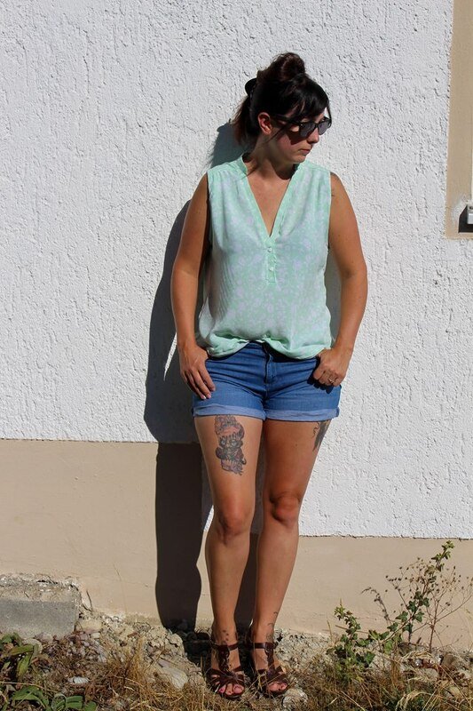 Blika Bluse 32-46 Schnittmuster &amp; Nähanleitung