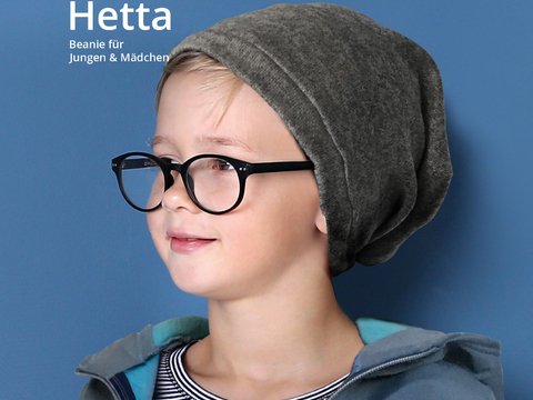 Hetta Beanie 116-146 Schnittmuster & Nähanleitung
