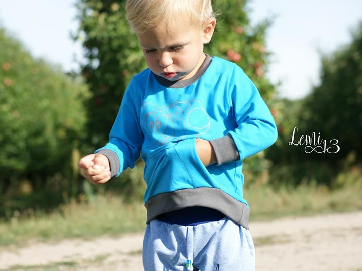 Arkin Hoodie 86-116 Schnittmuster & Nähanleitung