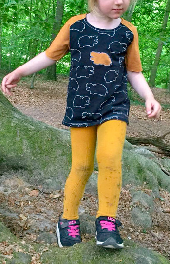 Maka Raglanshirt 86-116 Schnittmuster & Nähanleitung