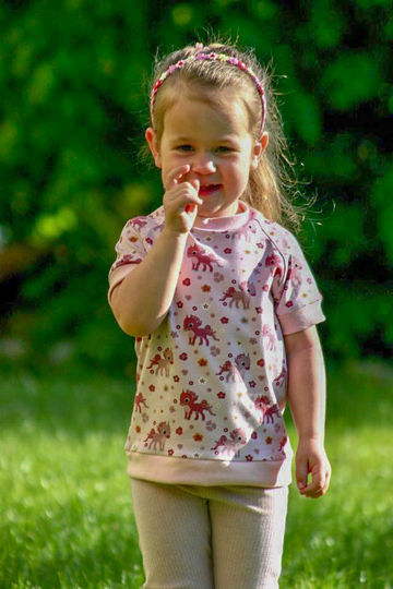 Maka Raglanshirt 86-116 Schnittmuster & Nähanleitung