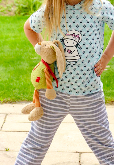 Maka Raglanshirt 86-116 Schnittmuster & Nähanleitung