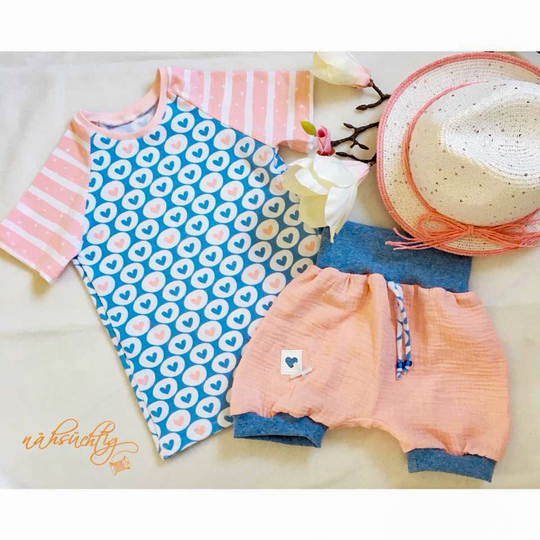 Maka Raglanshirt 86-116 Schnittmuster & Nähanleitung