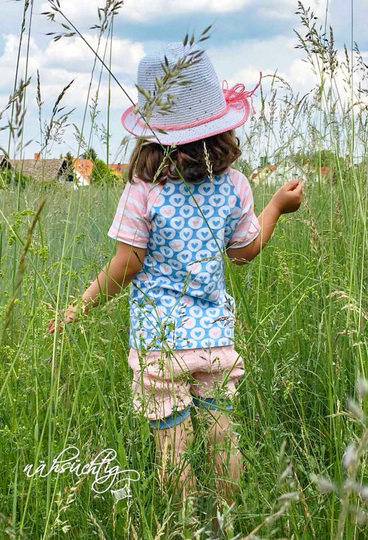 Maka Raglanshirt 86-116 Schnittmuster & Nähanleitung