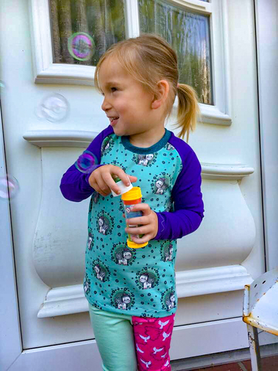 Maka Raglanshirt 86-116 Schnittmuster & Nähanleitung