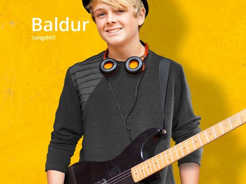Baldur Shirt/Longsleeve 146-176 Schnittmuster & Nähanleitung