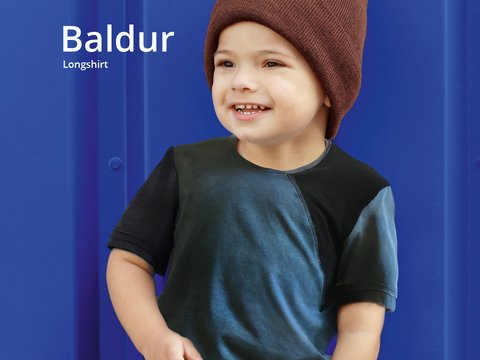 Baldur Shirt/Longsleeve 86-116 Schnittmuster & Nähanleitung