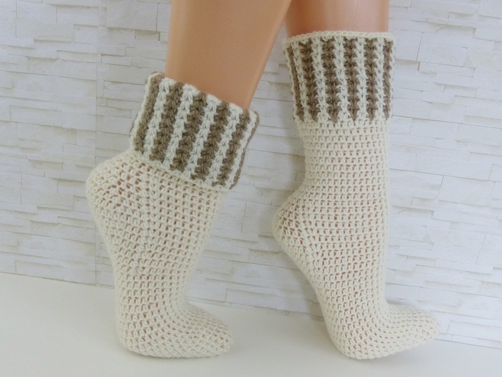 EasySoks7 Häkelsocken mit Umschlag leicht & schnell, Gr. 26-45 - Bild 7