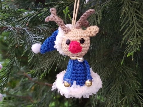 Weihnachtsaufhänger Rentierchen