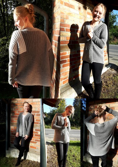 Damenstrickjacke Thekla Gr.40/42