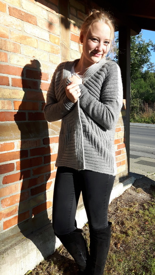 Damenstrickjacke Thekla Gr.40/42