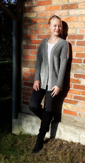 Damenstrickjacke Thekla Gr.40/42