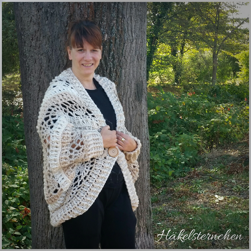 Seelenwärmer "Kuschelzeit" - Häkelanleitung - ALLE Größen - Oversize - Bild 2