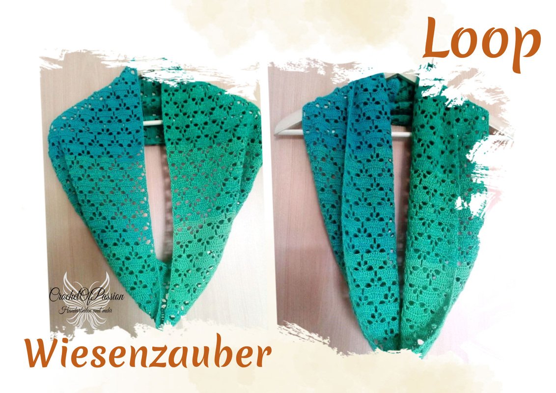 Loop " Wiesenzauber " (Häkelanleitung)