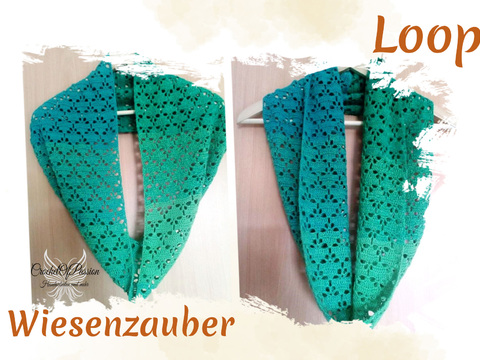 Loop " Wiesenzauber " (Häkelanleitung)