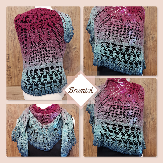 Häkelanleitung Tuch "Bromtrol"