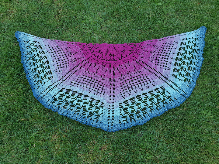 Häkelanleitung Tuch "Bromtrol"