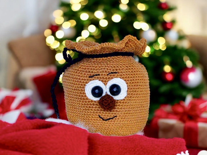 Weihnachtsmann - Häkelanleitung