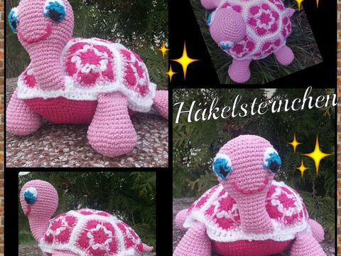 Zauberhafte Schildkröte - Häkelanleitung - Anfänger