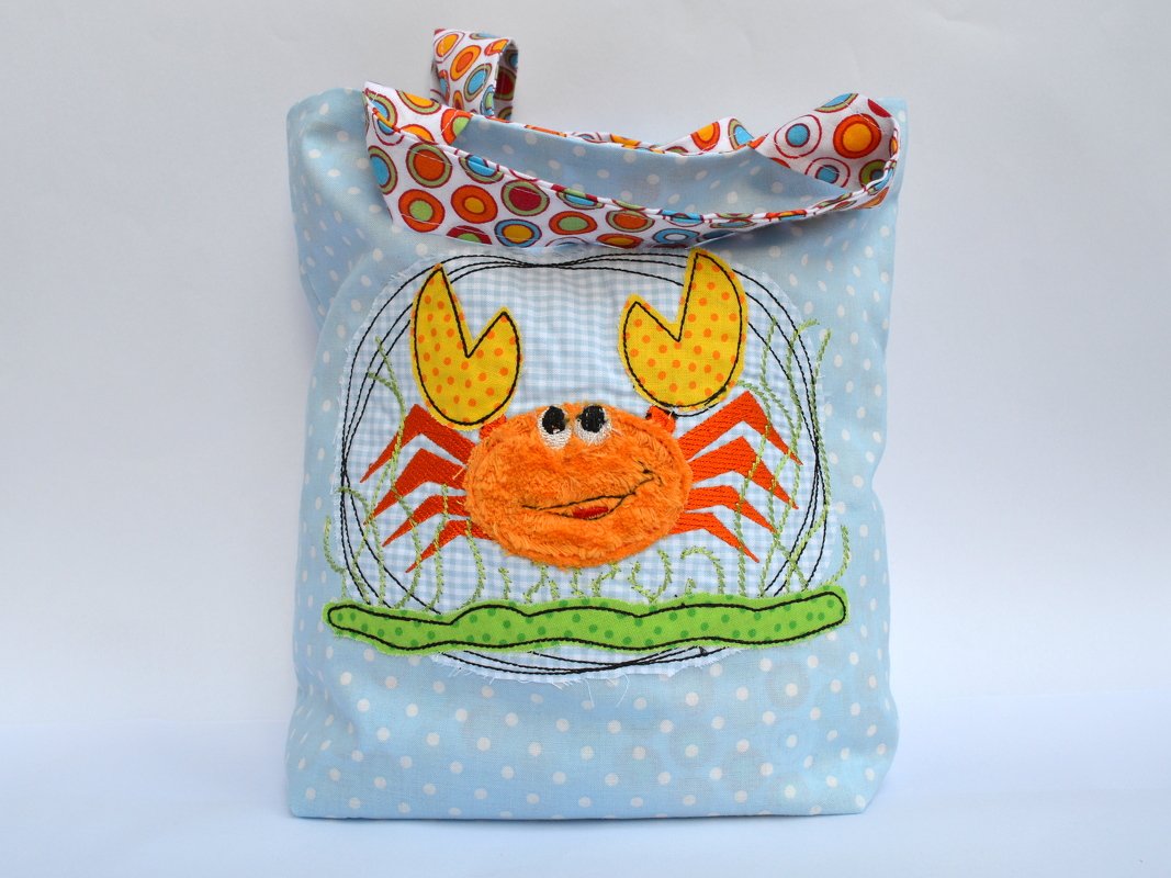 Stickdatei Krebs doodle 13x18cm - Bild 2