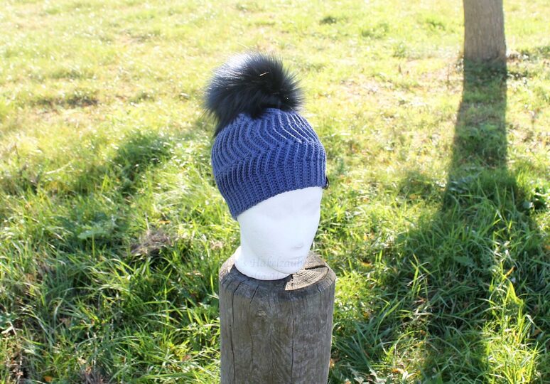 Mütze "Grazie", Zick-Zack-Muster, 3. Var. (3 Links zu Videos)