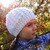 Hat knitting pattern, size for toddler, child, adult.