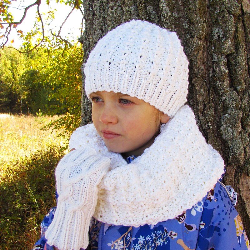 Hat knitting pattern, size for toddler, child, adult. - Image 5