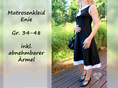 E-Book Matrosenkleid Enie Gr. 34-48 inkl. Ärmel