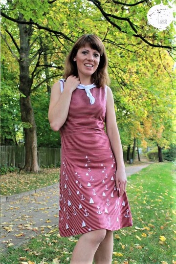 E-Book Matrosenkleid Enie Gr. 34-48 inkl. Ärmel