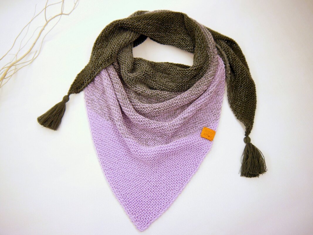 Strickanleitung - Dreieckstuch EASY - No.178 - Bild 2