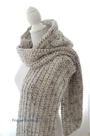 Crochet pattern scoodie / pattern hooded scarf