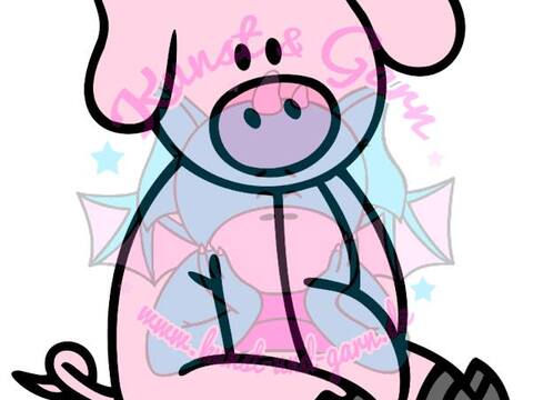 Plotterdatei Animalfriends Schweinchen