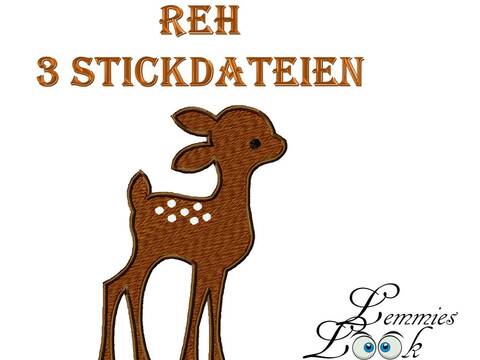 Stickdatei Reh
