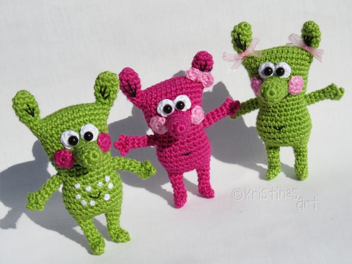 Häkelanleitung Little Kibi Amigurumi - Glücksbringer