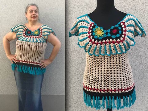 schicker Flügelpullunder