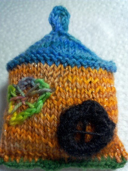 Schlüsselanhänger Zwergenhaus