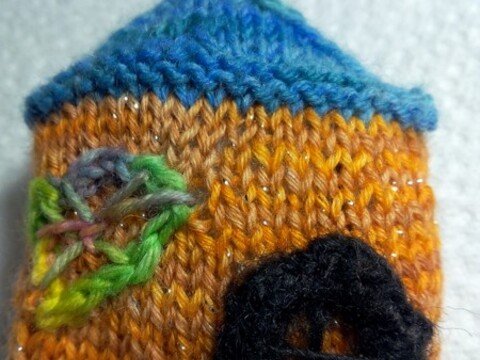 Schlüsselanhänger Zwergenhaus